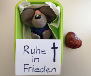 "Ruhe in Frieden, lieber Diddl..."