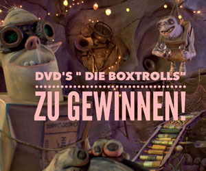 DVD's von "Die Boxtrolls" zu gewinnen!